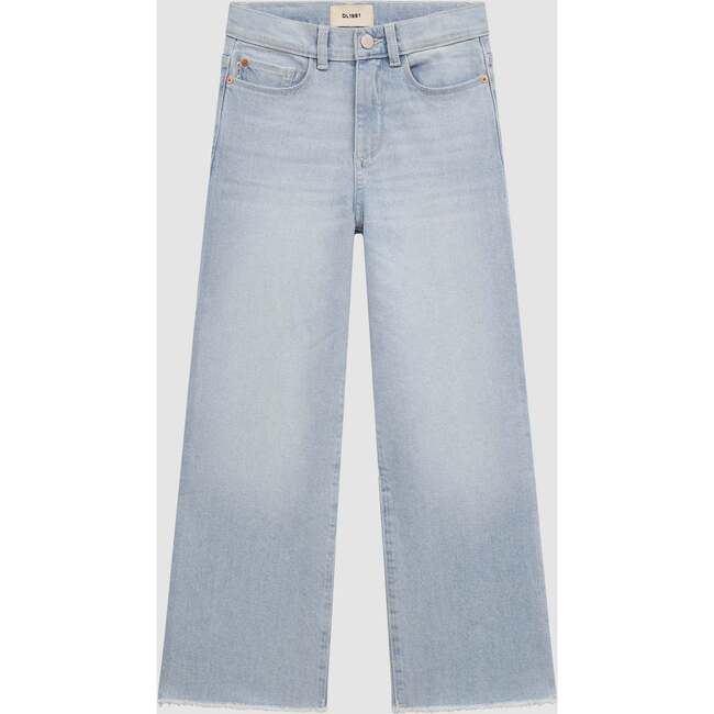 Lily High Rise Wide Leg Cropped Jeans, Poolside