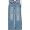 Lily High Rise Wide Leg Cropped Jeans, Ravello - Jeans - 1 - thumbnail