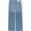 Lily High Rise Wide Leg Cropped Jeans, Ravello - Jeans - 2