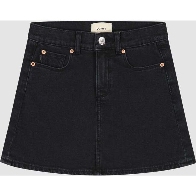 Jenny Denim Slim Fit Pocket Mini Skirt, Nightshade