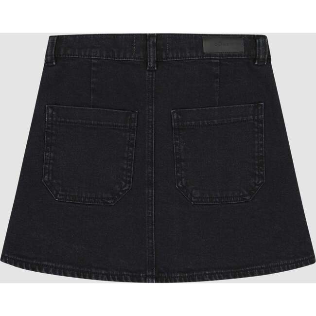 Jenny Denim Slim Fit Pocket Mini Skirt, Nightshade - Skirts - 2