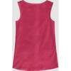 Hana Velvet Sleeveless Front Pocket Pinafore Dress, Hibiscus - Dresses - 2