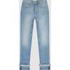 Emie High Rise Straight Fit Jeans, Fountain Fur - Jeans - 1 - thumbnail