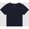 Classic Fit Crew Neck Short Sleeve T-Shirt, Marine - T-Shirts - 2