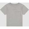 Classic Fit Crew Neck Short Sleeve T-Shirt, Grey - T-Shirts - 1 - thumbnail