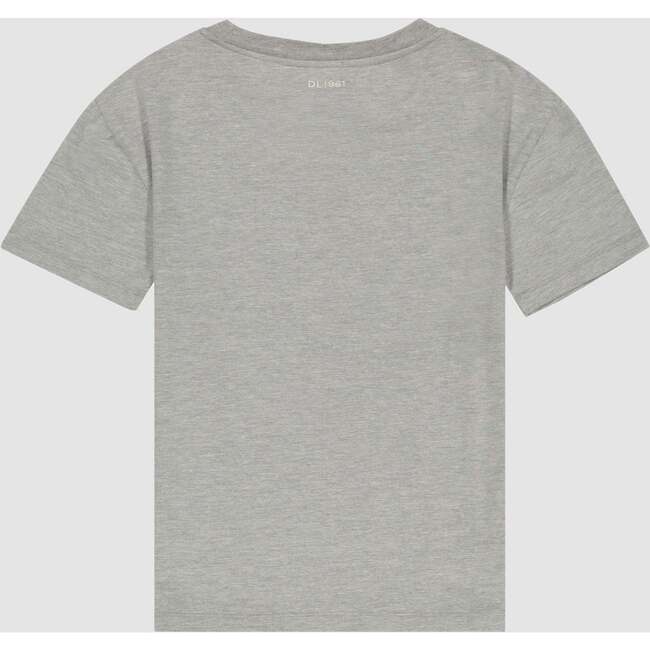 Classic Fit Crew Neck Short Sleeve T-Shirt, Heather Grey - T-Shirts - 2