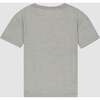 Classic Fit Crew Neck Short Sleeve T-Shirt, Heather Grey - T-Shirts - 2