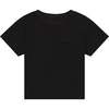 Classic Fit Crew Neck Short Sleeve T-Shirt, Black - T-Shirts - 1 - thumbnail