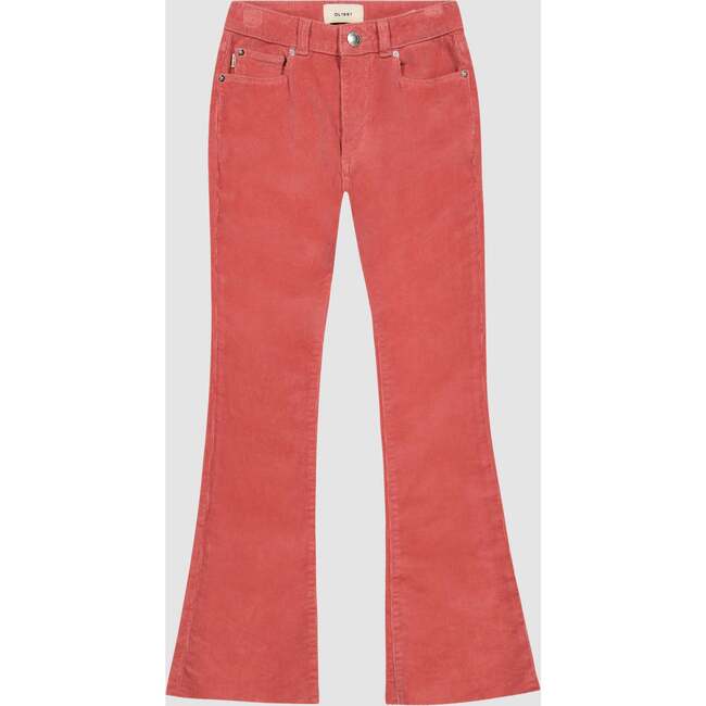 Claire High Rise 5-Pocket Boot Cut Pant, Deep Blush