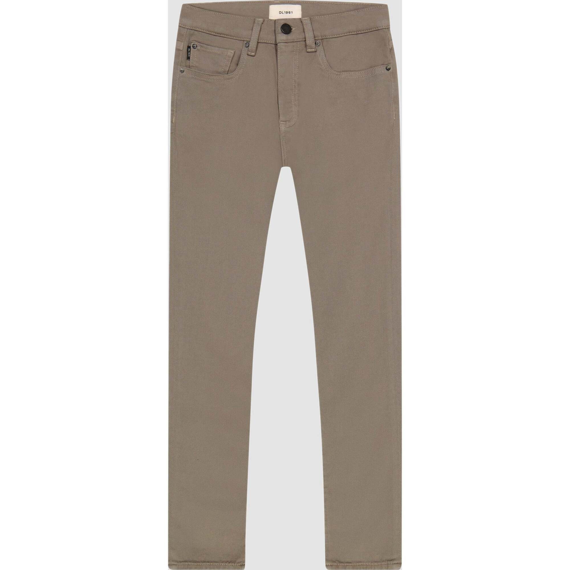Brady Slim Jeans, Stone Grey - Jeans - 1