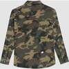 Ash Pointed Collar Long Sleeve Pocket Shirt, Camoflauge - Shirts - 2