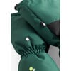 Mondo Monster Elastic Long Cuff Mittens, Bottle Green - Gloves - 2