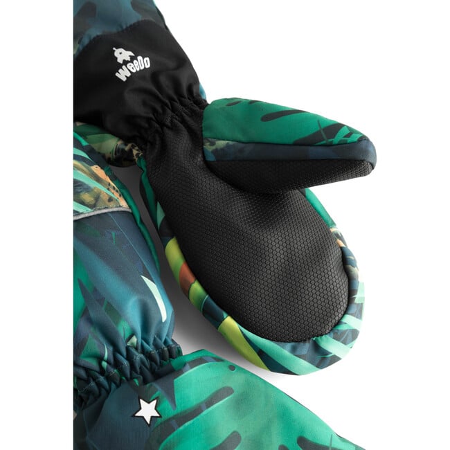 Cosmo Jungle Elastic Long Cuff Mittens, Jungle - Gloves - 2