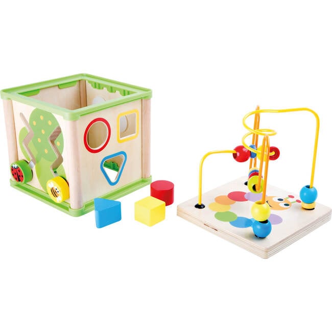 Motor Skills Training Cube- Sweet Little Bug Theme - Developmental Toys - 3