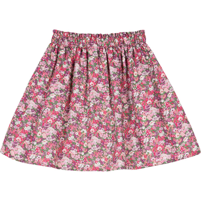 Valentina Liberty Print A-Line Skirt, Pink