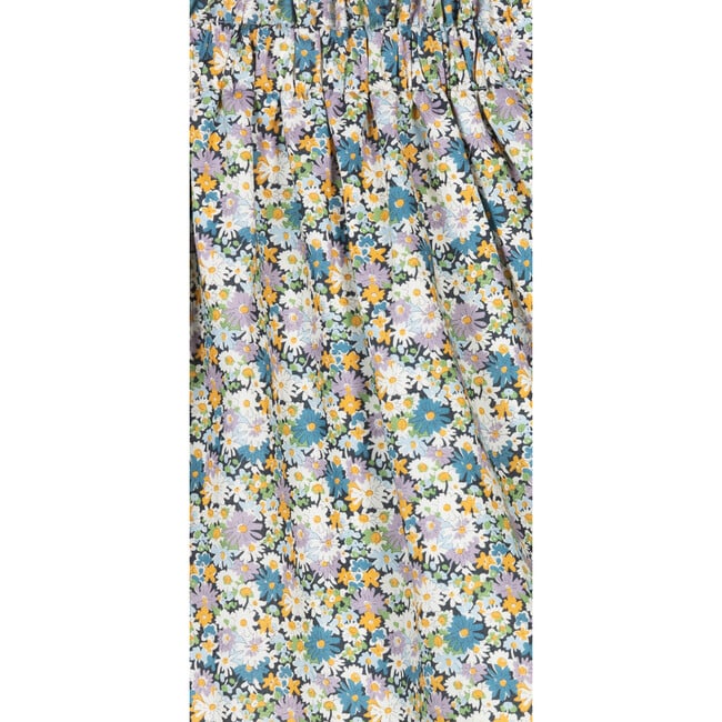 Valentina Liberty Print A-Line Skirt, Blue - Skirts - 3