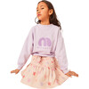 Flavio Stand Collar Dropped Shoulder Sweatshirt, Mauve - Sweatshirts - 3