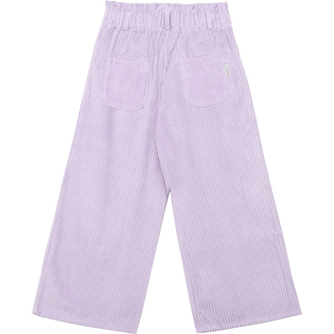 Diana Corduroy Wide Leg Pant, Mauve - Pants - 2