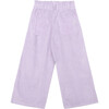 Diana Corduroy Wide Leg Pant, Mauve - Pants - 2