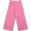 Diana Corduroy Wide Leg Pant, Pink - Pants - 2