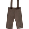 Sieffi Shoulder Strap With Ears Leggings, Bear Dusty Brown - Leggings - 1 - thumbnail