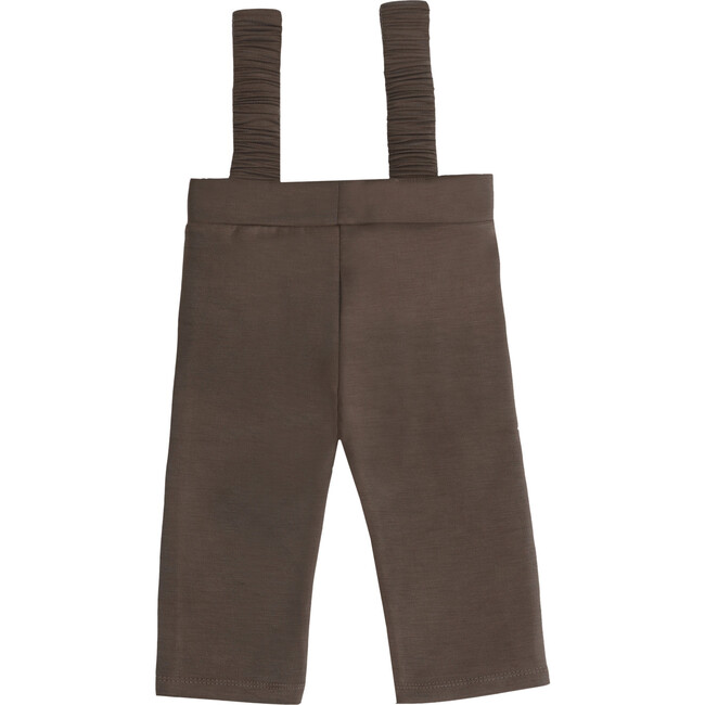 Sieffi Shoulder Strap With Ears Leggings, Bear Dusty Brown - Leggings - 3