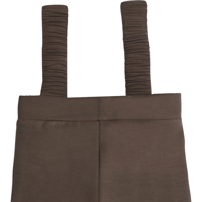 Sieffi Shoulder Strap With Ears Leggings, Bear Dusty Brown - Leggings - 5