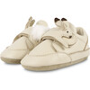 Rere Leather Velcro Strap Sneakers, Arctic Hare Cream - Sneakers - 1 - thumbnail