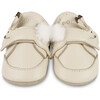 Rere Leather Velcro Strap Sneakers, Arctic Hare Cream - Sneakers - 2