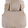 Luijx Puffer Hooded Bodywarmer Vest, Koala Soft Taupe - Vests - 2