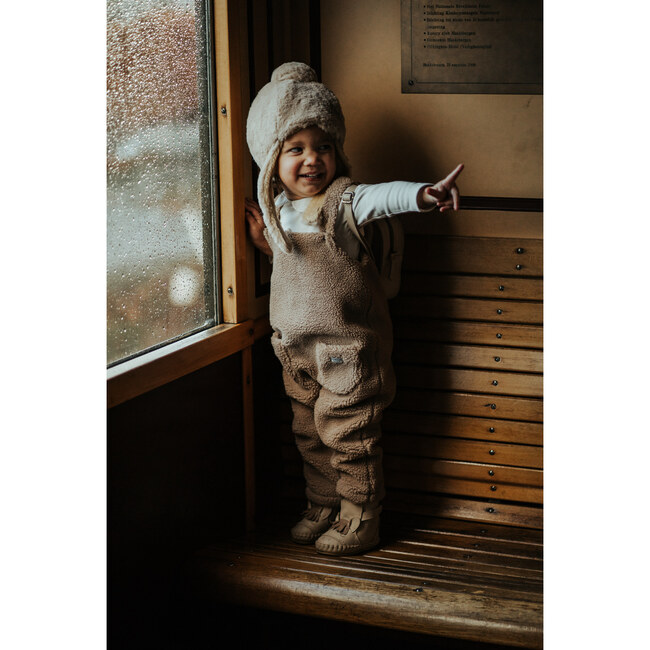 Malur Sherpa 2-Pocker Overalls, Hazelnut - Overalls - 2