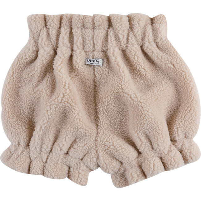 Venne Faux Fur Ruffle Waist & Cuff Bloomers, Soft Powder - Bloomers - 3