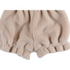 Venne Faux Fur Ruffle Waist & Cuff Bloomers, Soft Powder - Bloomers - 6