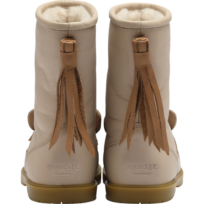 Wadudu Special Leather Boots, Horse Ivory - Boots - 5