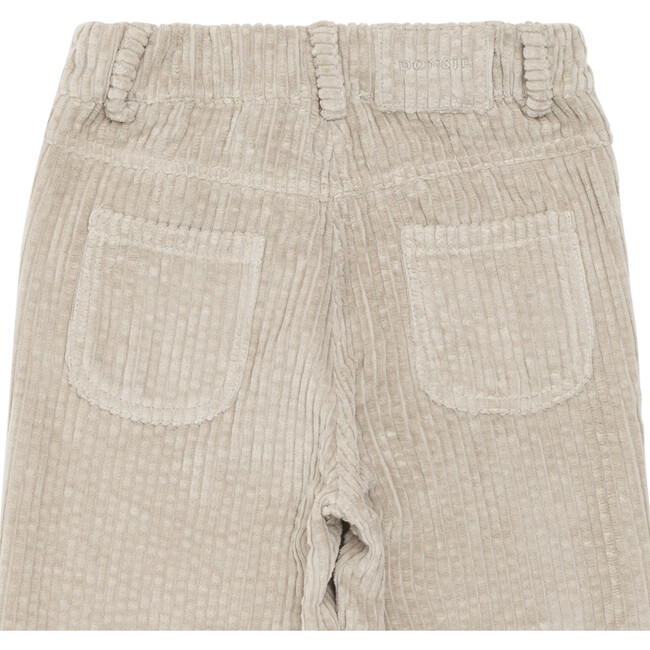 Bennox Straight Leg Elastic Waist Trousers, Taupe - Pants - 4