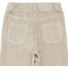 Bennox Straight Leg Elastic Waist Trousers, Taupe - Pants - 4