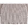 Dawi Ribbed Close Neck Raglan Sleeve Sweater, Soft Sand - Sweaters - 5