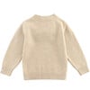 Denn Merino Wool Sweater, Bear Biscotti Melange - Sweaters - 3