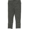 Cotton Cashmere Leggings Unisex, Heather Charcoal - Leggings - 1 - thumbnail