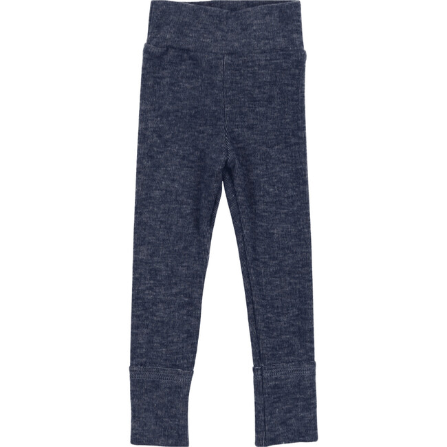 Cotton Cashmere Leggings Unisex, Blue