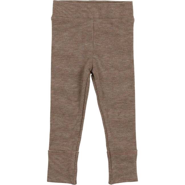 Cotton Cashmere Leggings Unisex, Beige