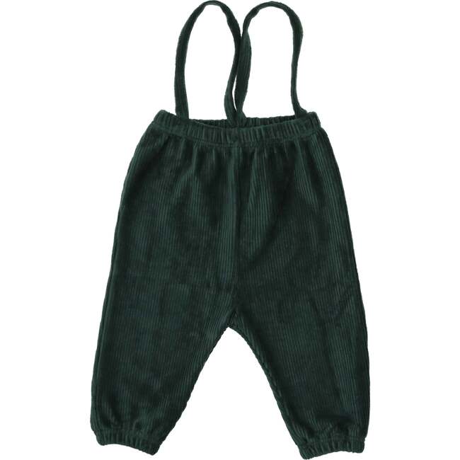 Corduroy Essentials Shoulder Strap Pant Overalls, Teal - Rompers - 1