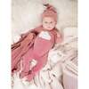 Cozy Cloud Long Sleeve Footie, Mauve - Footie Pajamas - 3