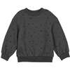 Acorn Crew Neck Long Sleeve Sweater, Grey - Sweaters - 1 - thumbnail