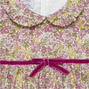 Little Liberty Floral Print Bow Waist Tie Penny Dress, Pink Penny - Dresses - 3