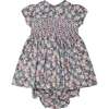 Baby Sebille Floral Print Hand-Smocked Dress, Multicolors - Dresses - 1 - thumbnail