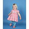 Baby Pixie Floral Print Hand-Smocked Dress, Pink - Dresses - 2