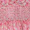 Baby Pixie Floral Print Hand-Smocked Dress, Pink - Dresses - 3