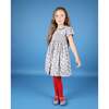 Wilder Floral Print Hand-Smocked Dress, Multicolors - Dresses - 2