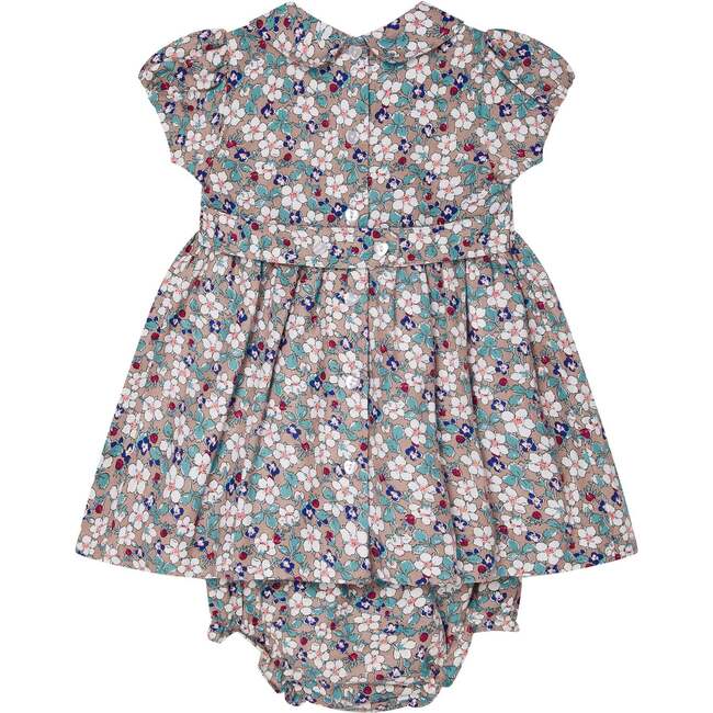 Baby Sebille Floral Print Hand-Smocked Dress, Multicolors - Dresses - 4